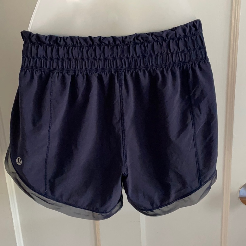Lululemon navy blue shorts size 2